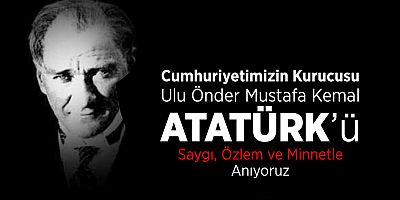 Hasan Basri Özdemir, 10 Kasım Atatürk'ü Anma Günü Mesajı