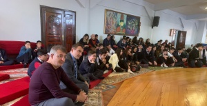 Selahaddin Eyyubi  Lisesi öğrencileri Gazi Eğitim Kültür Vakfı Gazi Cemevi'ni  ziyaret etti