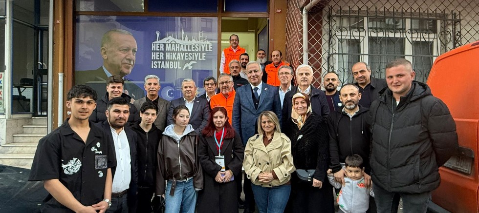 AK Parti Gaziosmanpaşa Teşkilatından Yeni Mahalle’de 4.300 Hane Ziyareti
