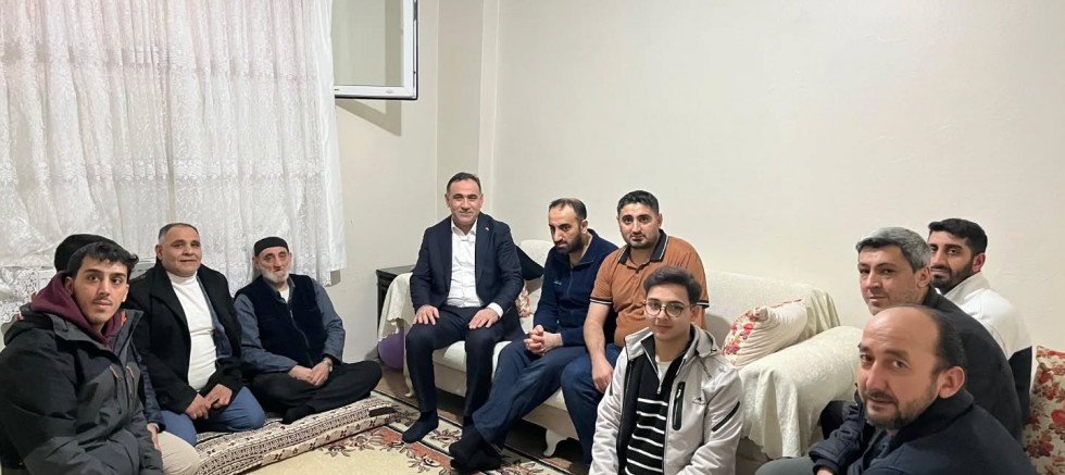 AK Parti Sultangazi İlçe Başkanı İmdat Kamacı’dan 50. Yıl Mahallesi’ne Ziyaret