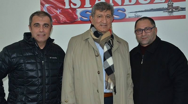 Ali Özcan İstanbul Ses Gazetesi’ni Ziyaret Etti