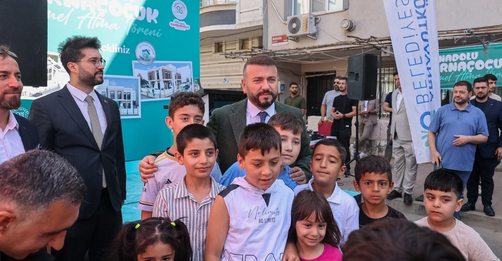 Anadolu Mahallesi'nde Çocuklarımız İçin Yeni Bir Eğitim Yatırımının Temelini Attık