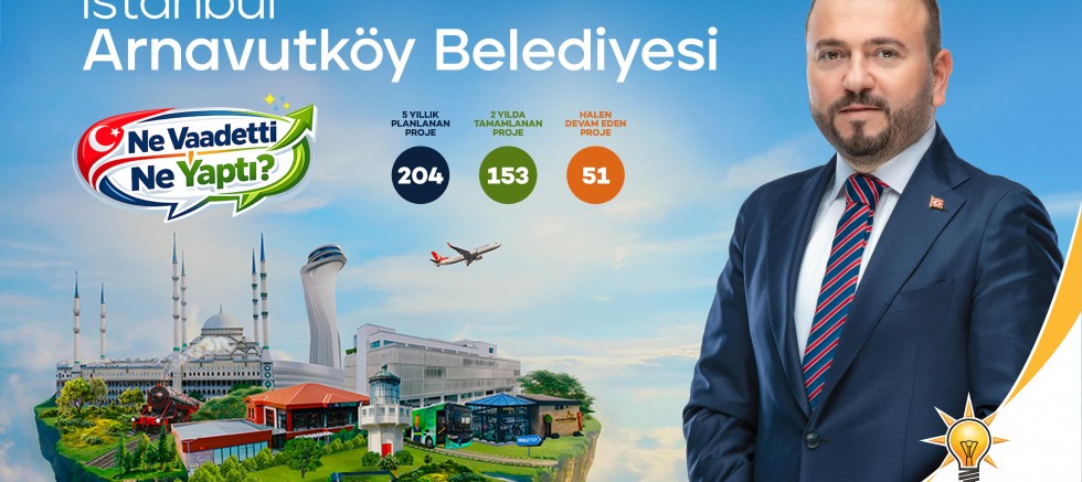 Arnavutköy’de Vaatler Bir Bir Hayata Geçiyor: 204 Projenin 153’ü Tamamlandı