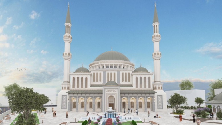Arnavutköy Merkez Camii Yenileniyor: Riskli Yapı Yıkılıyor, Yerine Modern Cami Geliyor