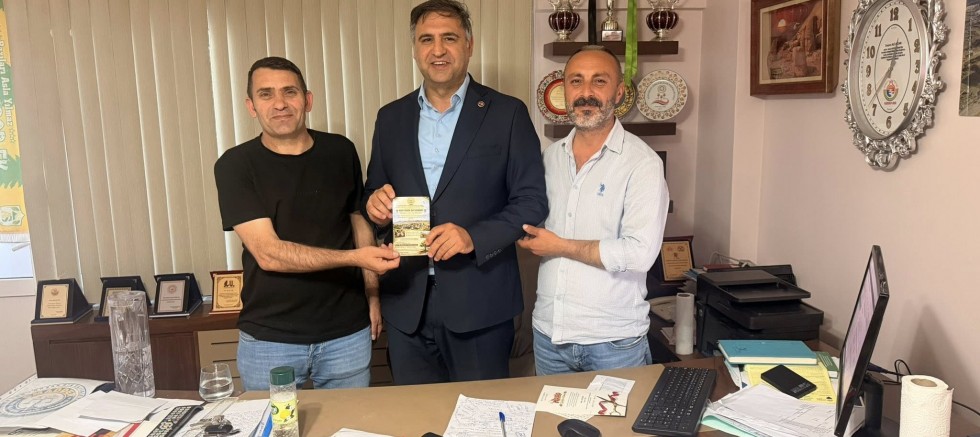 Av.Ali Acar’a Erzurum Hınıs Toprakkale Köyü Cemevi Yönetiminden Ziyaret