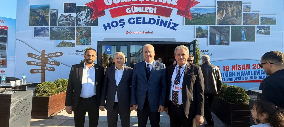 Av. İsmail Ergüneş, Gümüşhane Tanıtım Günleri’nde Hemşehrileriyle Buluştu