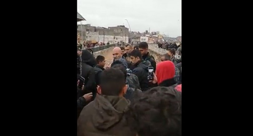 Bakan Soylu Şanlıurfa'da protesto edildi