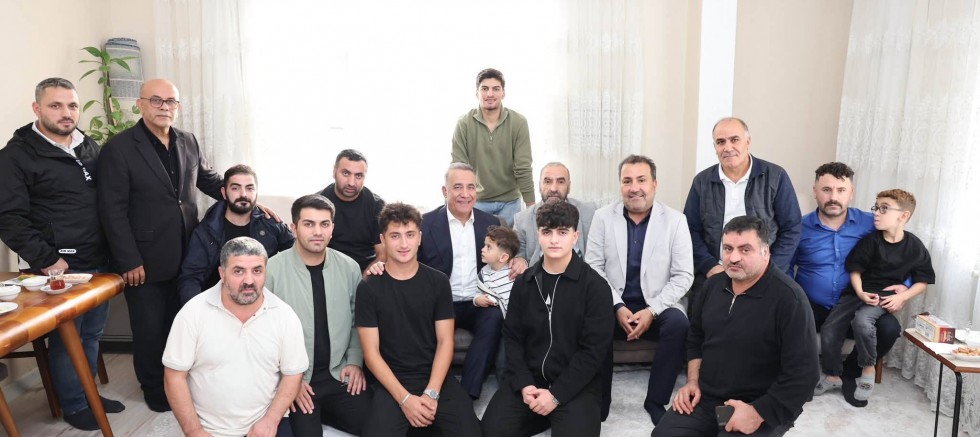 Başkan Abdurrahman Dursun’dan Sultançiftliği’nde Komşu Ziyareti