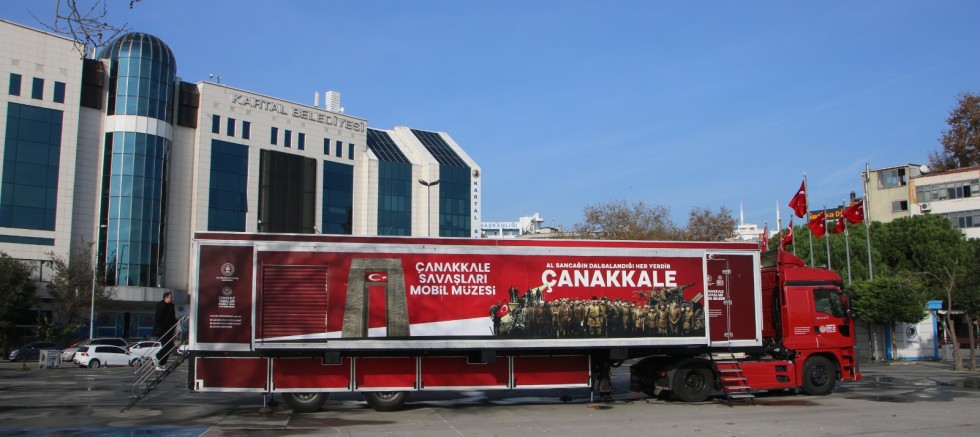 Çanakkale Savaşları Mobil Müzesi Kartal’da