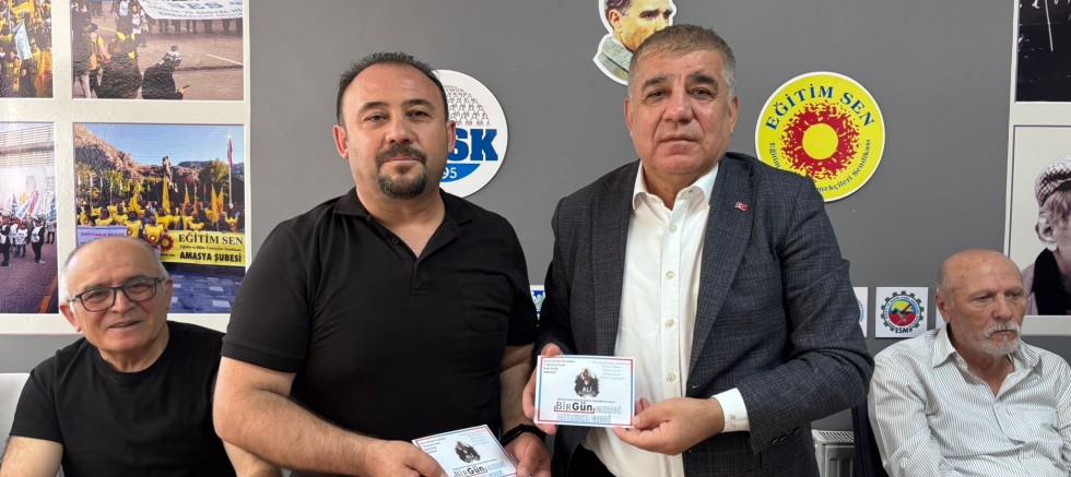 CHP’li Ramis Topal’dan Emekliler Derneği ve Eğitim Sen’e Ziyaret