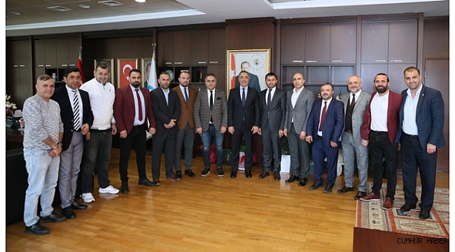 CONAX Sultangazispor'dan Başkan Abdurrahman Dursun'a Ziyaret...