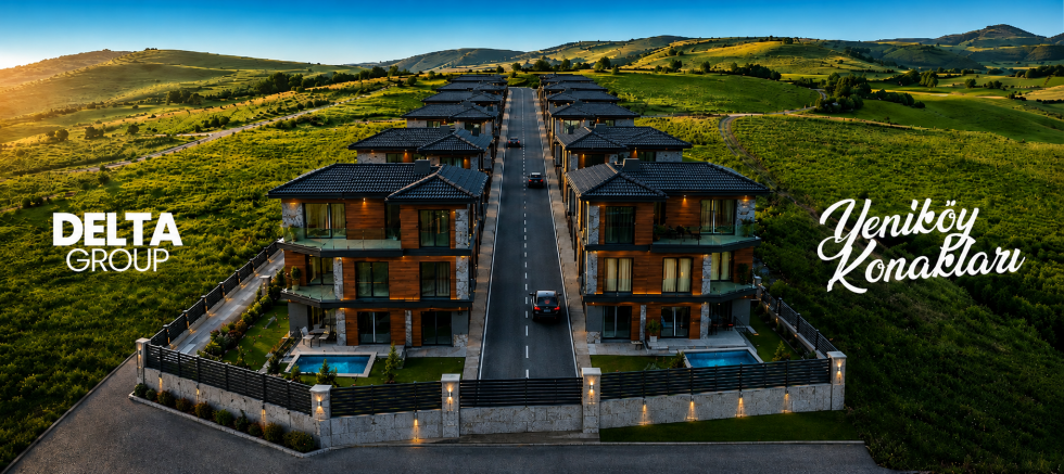 Delta Group Yeniköy Konakları | Akıllı Ev Sistemli Müstakil Villa Projesi