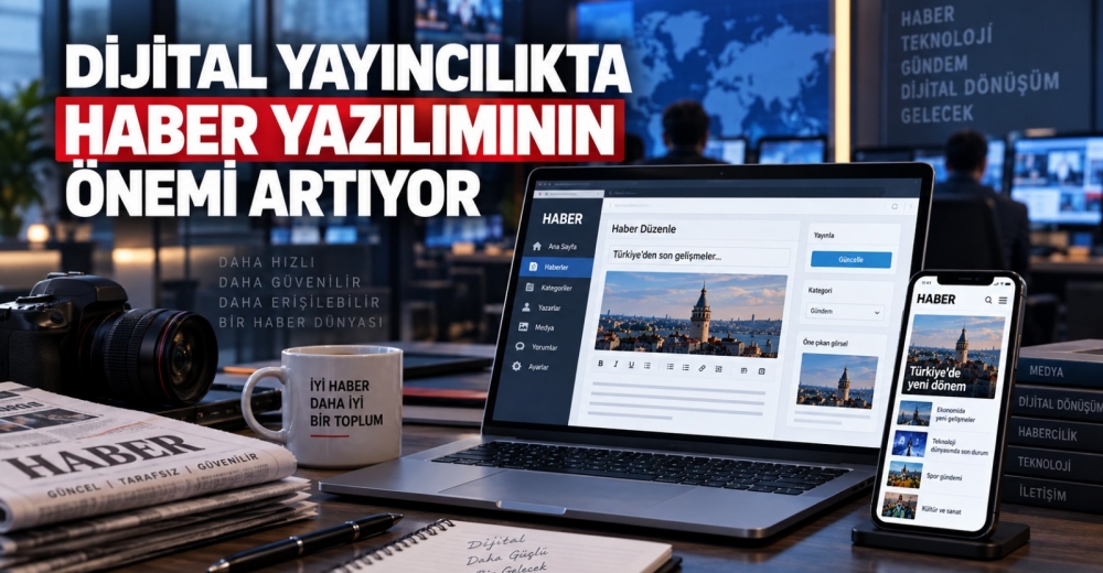 Dijital Habercilikte Teknoloji Yarışı: Haber Yazılımları Neden Önem Kazandı?