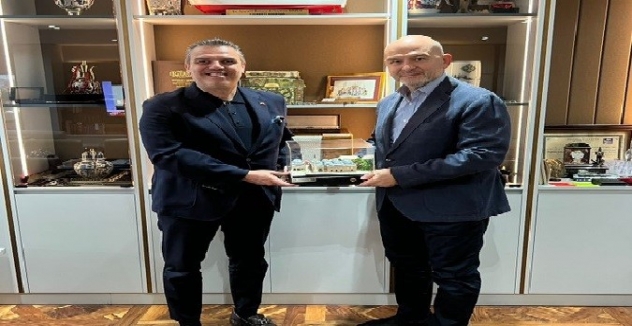 Süleyman Soylu, Emlak Konut Genel Müdür Yardımcısı Gökhan Yüksel'i Ağırladı