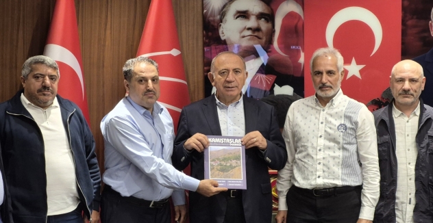 Gürsel Tekin, Malatya Kamıştaşlar Derneği Yönetimini Ağırladı