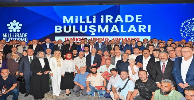 Adıyaman Dernekler Federasyonu Başkanı Hüseyin Sevinçtekin, “Terörsüz Türkiye” Toplantısında Adıyaman’ı Temsil Etti