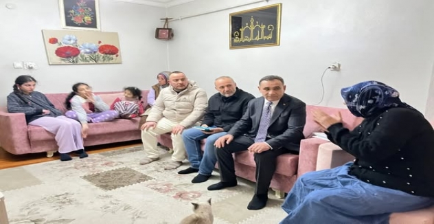 AK Parti Sultangazi İlçe Başkanı İmdat Kamacı’dan Ramazan Ziyareti