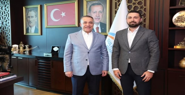 Başkan Abdurrahman Dursun’dan Burak Ateş’e Teşekkür