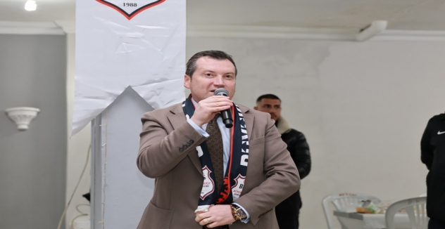Başkan Balcıoğlu, Büyükkılıçlı Spor Kulübü’nün iftarına katıldı