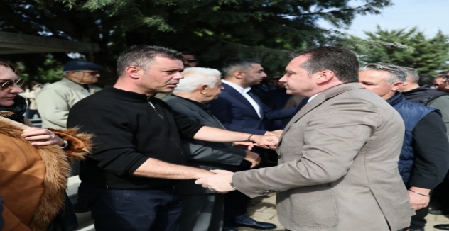 Başkan Balcıoğlu, Fatma Sarıkurt’un cenazesine katıldı