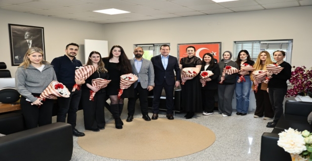 Başkan Balcıoğlu, İmar ve Şehircilik Müdürlüğü’nü ziyaret etti