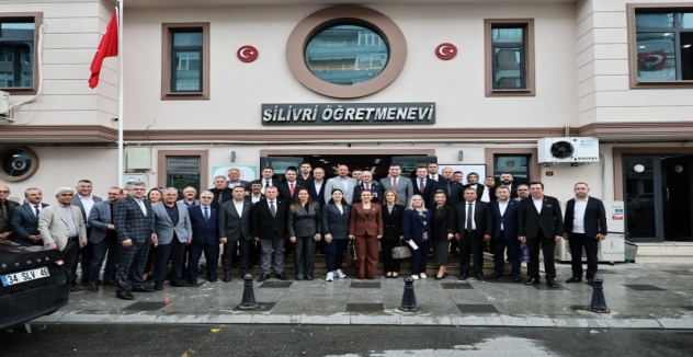 Başkan Balcıoğlu, Kaymakamlığın düzenlediği bayramlaşmaya katıldı