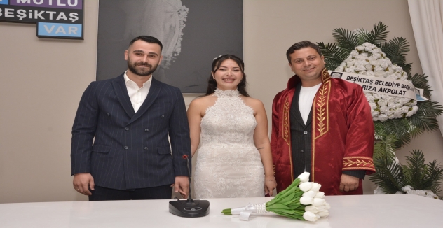 BEŞİKTAŞ'TA ÖZEL TARİHTE NİKAH REKORU