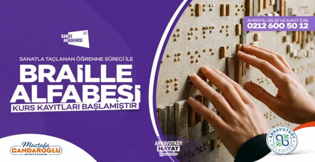 Braille Alfabesi Kurs Kayıtlarımız Başladı