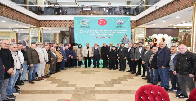 Çatalzeytinliler Yardımlaşma Derneği ve Karacakaya Gönüllüleri Derneği’nden Geleneksel İftar Programı