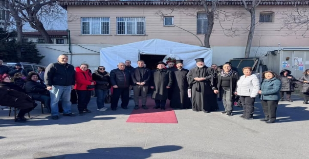 CHP Beşiktaş İlçe Başkanı Mehmet Arslan, Panayia Rum Ortodoks Kilisesi’nde 40 Azizler Ayazma Açılışına Katıldı