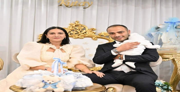 Eray Karadeniz'in  evlat sevinci: İlk bebeğini kucağına aldı