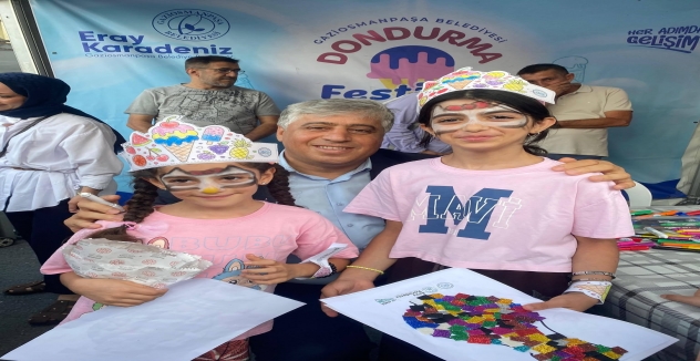 Gaziosmanpaşa’da Çocukların Yüzünü Güldüren Dondurma Buluşması