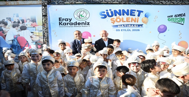 Gaziosmanpaşa’da Geleneksel Sünnet Şöleni: 500’e Yakın Çocuğun Mutluluğu Paylaşıldı