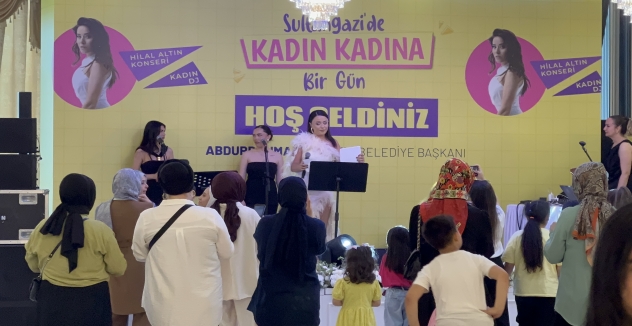 Hilal Altın Sultangazi’de Kadınlara Unutulmaz Bir Konser Verdi
