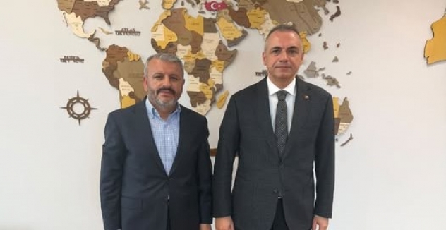 Hüseyin Sevinçtekin’den İl Müdürü Ejder Batur’a Ziyaret