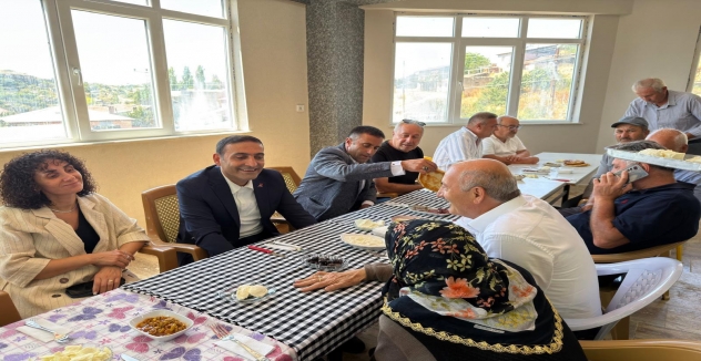İnan Güney, Sivas Başıbüyük Köyü’nde Hemşehrileriyle Hasret Giderdi