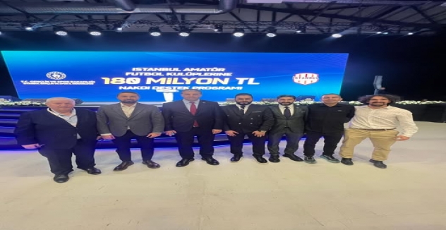 İstanbul Amatör Futbol Kulüplerine Destek Programına Yoğun İlgi