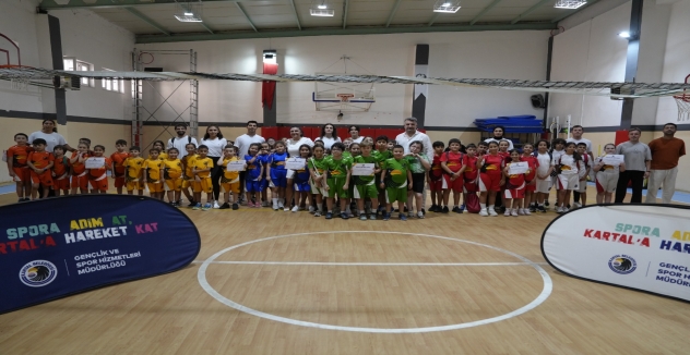Kartal’da Yaz Spor Okulu’nun 2. Dönemi Tamamlandı