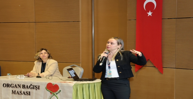 KÜÇÜKÇEKMECE'DE PERSONELE ORGAN BAĞIŞI EĞİTİMİ VERİLDİ