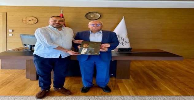Mustafa Terzi’den İstanbul Ticaret Üniversitesi Mütevelli Heyeti Başkanı Dr. İsrafil Kuralay’a Ziyaret