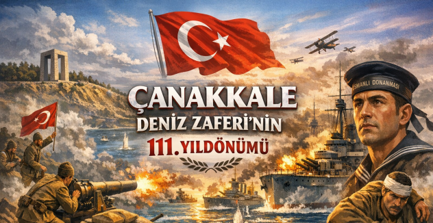 Sait Coşkunoğlu’ndan Çanakkale Deniz Zaferi’nin 111. Yıldönümü Mesajı