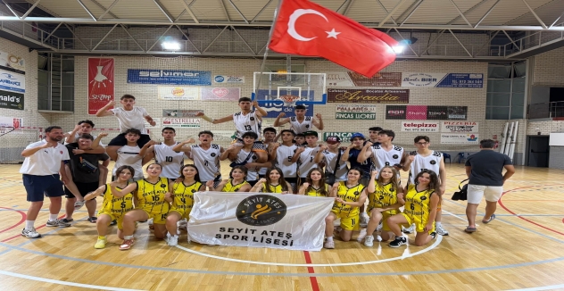Seyit Ateş Spor Lisesi Öğrencileri Barcelona’da Türkiye’yi Temsil Ediyor