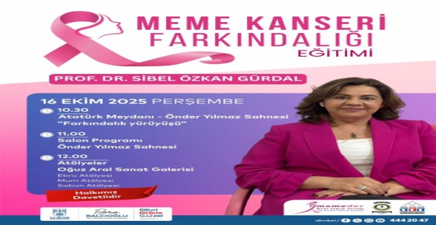 Silivri Belediyesi’nden Meme Kanseri Farkındalığı Eğitimi