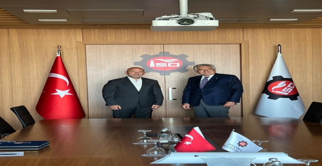 Süleyman Soylu’dan İSO Başkanı Erdal Bahçıvan’a Ziyaret