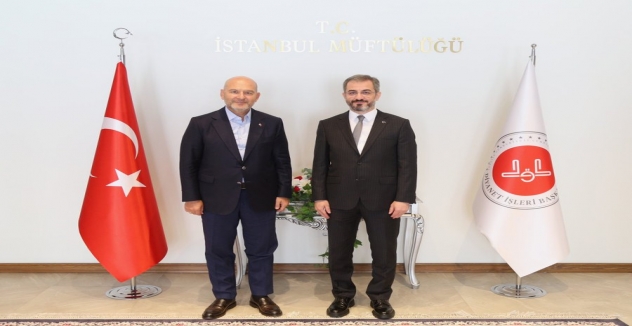 Süleyman Soylu’dan İstanbul Müftüsü Emrullah Tuncel’e Ziyaret