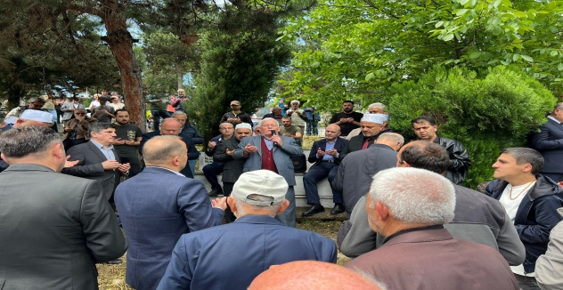 Süleyman Soylu, Emine Çift’i Son Yolculuğuna Uğurladı