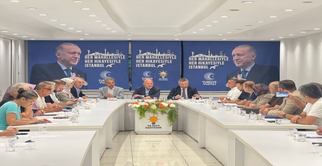 Süleyman Soylu Kağıthane Teşkilatıyla Bir Araya Geldi