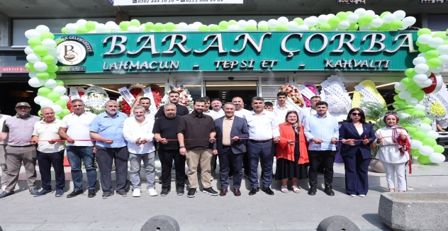 Sultangazi Belediye Başkanı Abdurrahman Dursun Cebeci'de Baran Çorba'nın Açılışını Gerçekleştirdi