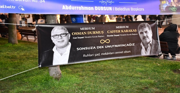 Sultangazi’de Anlamlı Hayır: Cafer Karataş ve Osman Durmuş İçin Lokma İkramı