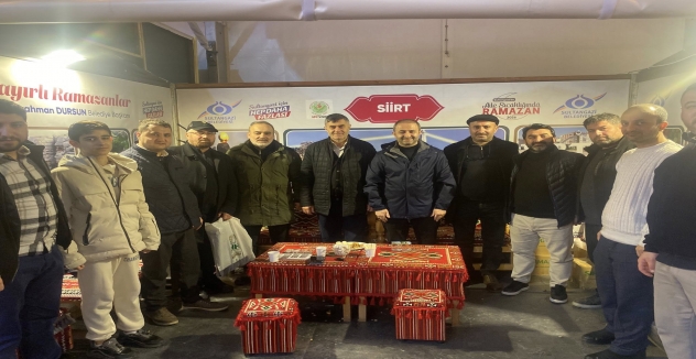 Sultangazi Ramazan Çadırı’nda Siirtli Hemşerilere Yoğun İlgi